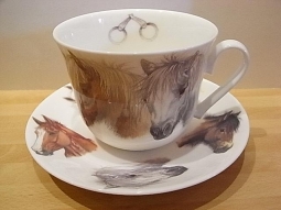 Horses Head Fine Bone China