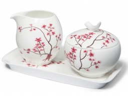 Kirschbl�te Milch & Zucker Fine Bone China