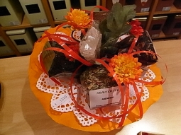  Teestrau� orange