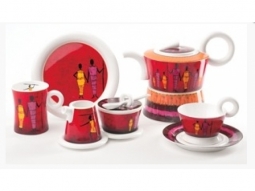Kariba Fine Bone China Komplett-Service