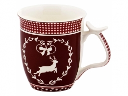 Tasse Hirsch rot