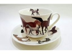 Horses Fine Bone China