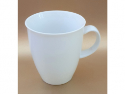  Henkelbecher Weißer Becher 0,4l