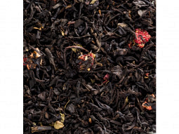 Schwarztee Erdbeer-Sahne 