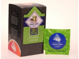 Pyramidenbeutel Grüntee Ewiges Leben 45g