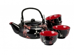 MAJE Keramik Teekanne 0,6l mit Sieb un..