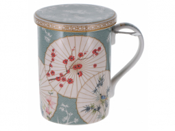 Porzellan Deckelbecher 'Oriental Dream..