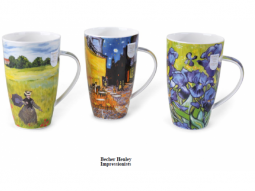 Becher Henley  Impressionists 6 Stück