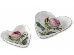 Herzschale Redoute Roses 13cm und 18cm