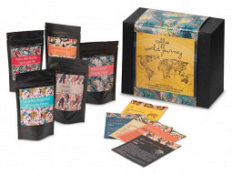   Kaffee-Geschenkbox „Coffee World Jou..
