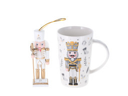  Geschenkset 'Nutcracker' Porzellanbec..