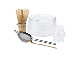 Matcha Glasset 'Ping' 5-teilig klar 