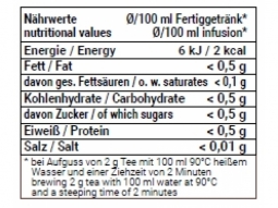 Weißer Tee Königin von Saba