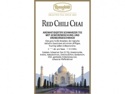 Schwarzer Tee Red Chili Chai