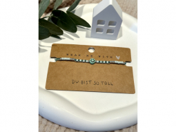 Armband Frosted Eukalyptus