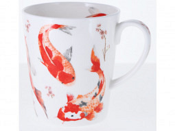Fine Bone China Wunderbar Becher 'Fisch Koi' 500 ml 