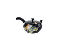 Einhandkanne Kyusu 'Jinhai' 110 ml schwarz 